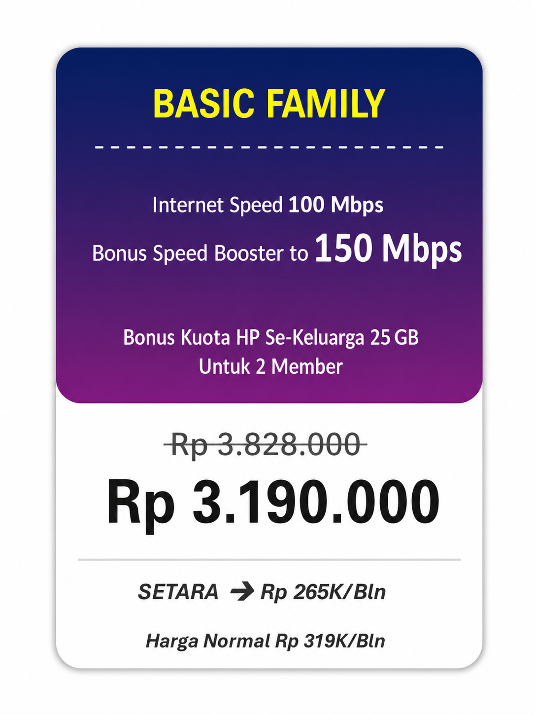 Promo paket internet XL SATU 2