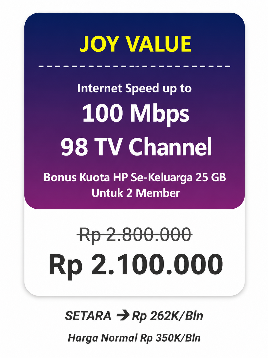 Promo paket internet XL SATU 5